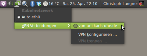 VPN aufbauen