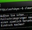 Terminal mit flotten Sprüchen wie bei Linux Mint