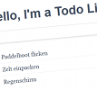 Online ToDo-Liste verwalten mit Thingler