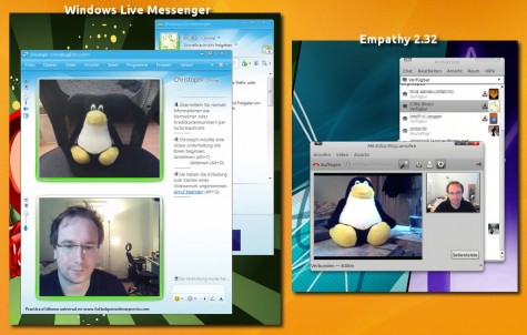 Videochats über MSN
