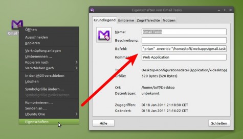 Den Startbefehl herausfinden...