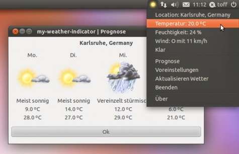 MyWeather Indicator