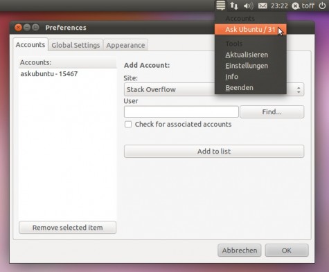 Stack Applet