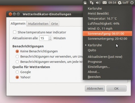 Weather Indicator
