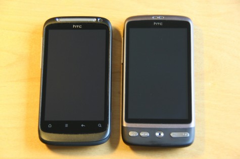 HTC Desire und Desire S im Vergleich