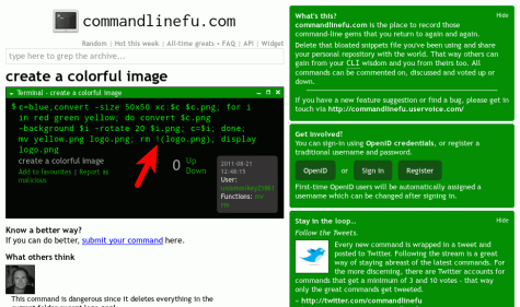 commandlinefu.com