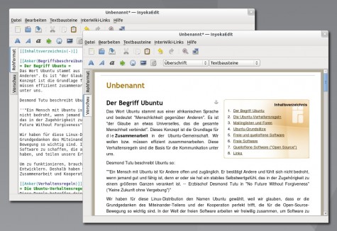 Offline-Editor für ubuntuusers.de oder andere Inyoka-Sites