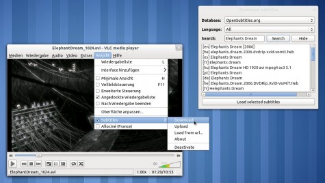 Untertitel automatisiert über VLC herunterladen