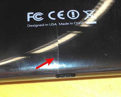 ...und am USB-Port.