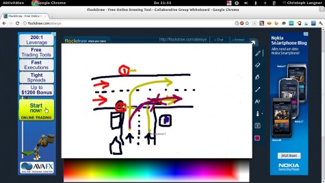 Gemeinsam zeichnen mit FlockDraw