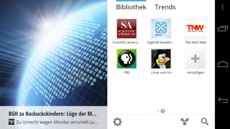 ...und Linux und ich wird in eure Bibliothek aufgenommen.