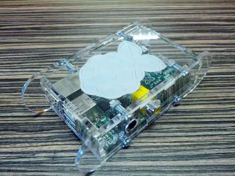 Das fertig montierte Gehäuse der Hampshire Linux User Group.