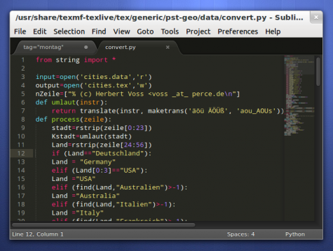 Sublime Text 2 einen Texteditor zu nennen wäre Untertreibung, Code-Editor trifft es besser.