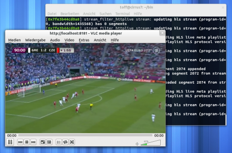 Streamt die EM mit VLC an alle Rechner in euer LAN.