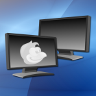 GNOME-Shell-Erweiterung auf Basis von Disper für Dual-Display-Systeme
