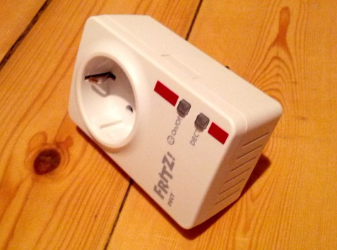 Der FRITZ!DECT 200 wird von der FRITZ!Box aus via DECT angesteuert.