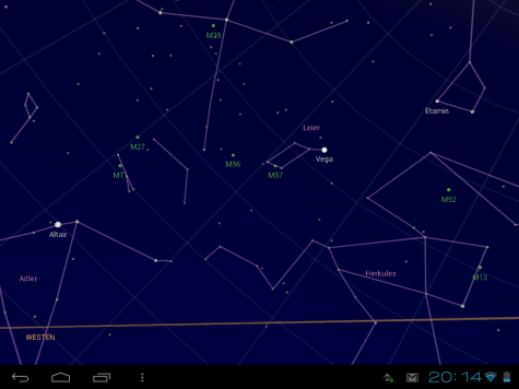 Durch das Magnetometer stimmt nun auch die Position der Karte bei etwa Sky Maps.