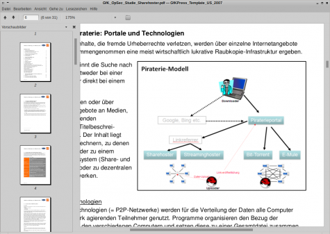 Die bösen Raubkopiermörder von Redhat.