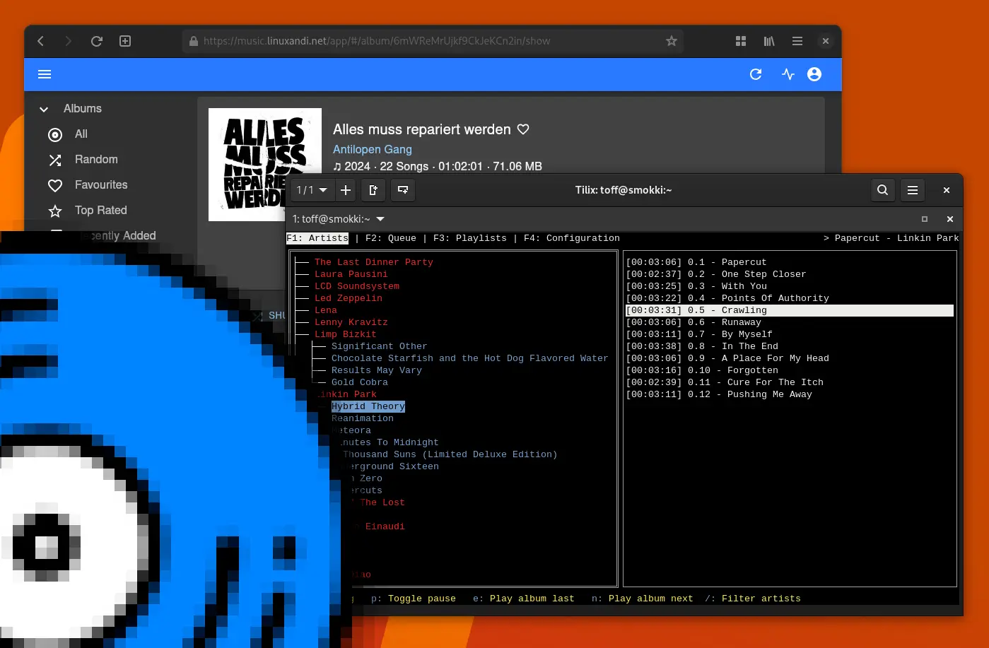 Termsonic: A Subsonic Client for the Terminal
