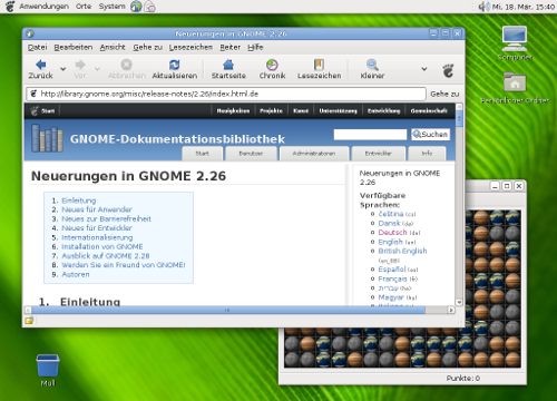 Gnome 2.26