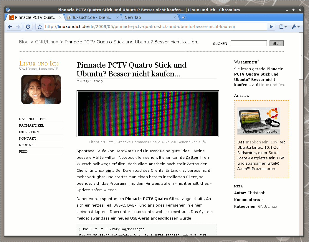 Paketquellen für nightly builds von Chromium und Mozilla