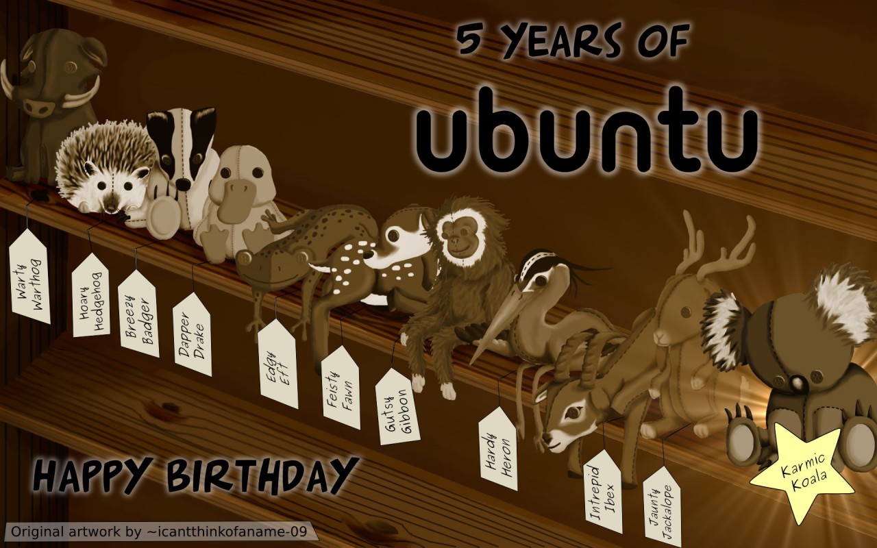 5 Jahre Ubuntu