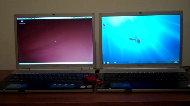 Bootzeit von Ubuntu Karmic Alpha 2 und Windows 7 RC im Vergleich