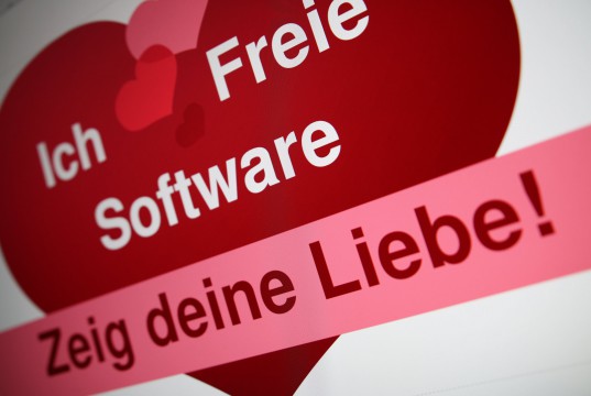 I love free software