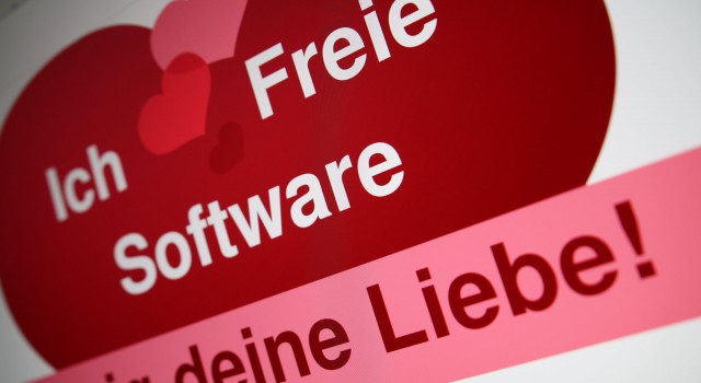 I love free software