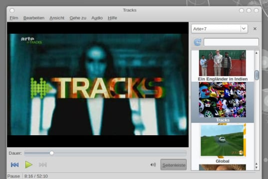 Totem zeigt TRACKS auf ARTE+7