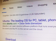 Google Suche Ubuntu