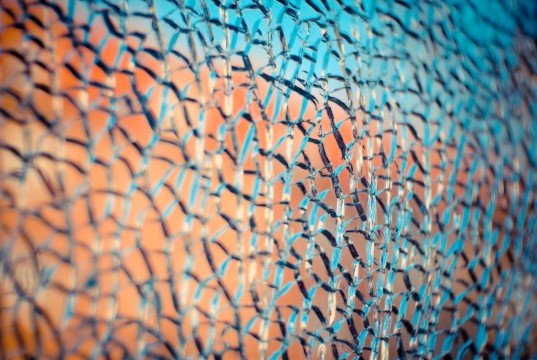 broken glass