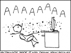 dpkg: error processing package (--purge): subprocess pre-removal script returned error exit 163: OH_GOD_THEYRE_INSIDE_MY_CLOTHES