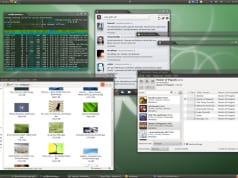 GNOME mit Emerald und dem Ordinance-Theme
