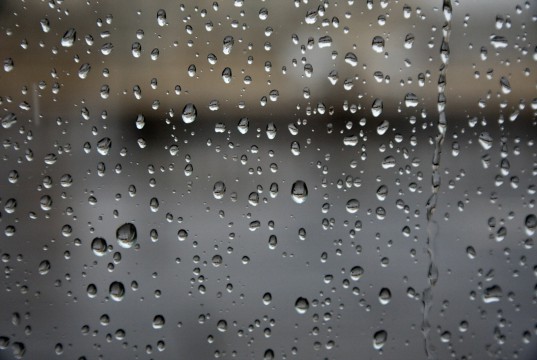 Raindrops Window Transparent