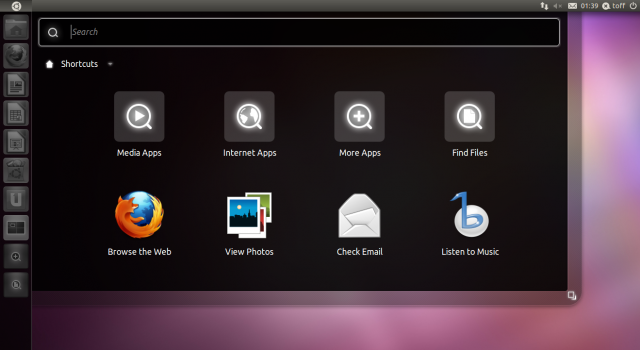 Ubuntu 11.04 Natty Dash