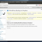 Backup WordPress to Dropbox