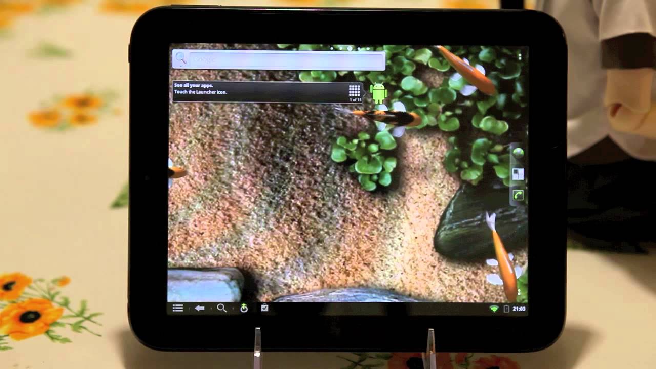 Neuigkeiten von CyanogenMod von der Portierung von Android auf das HP