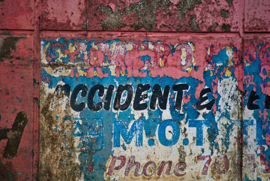 Old Wall Accident