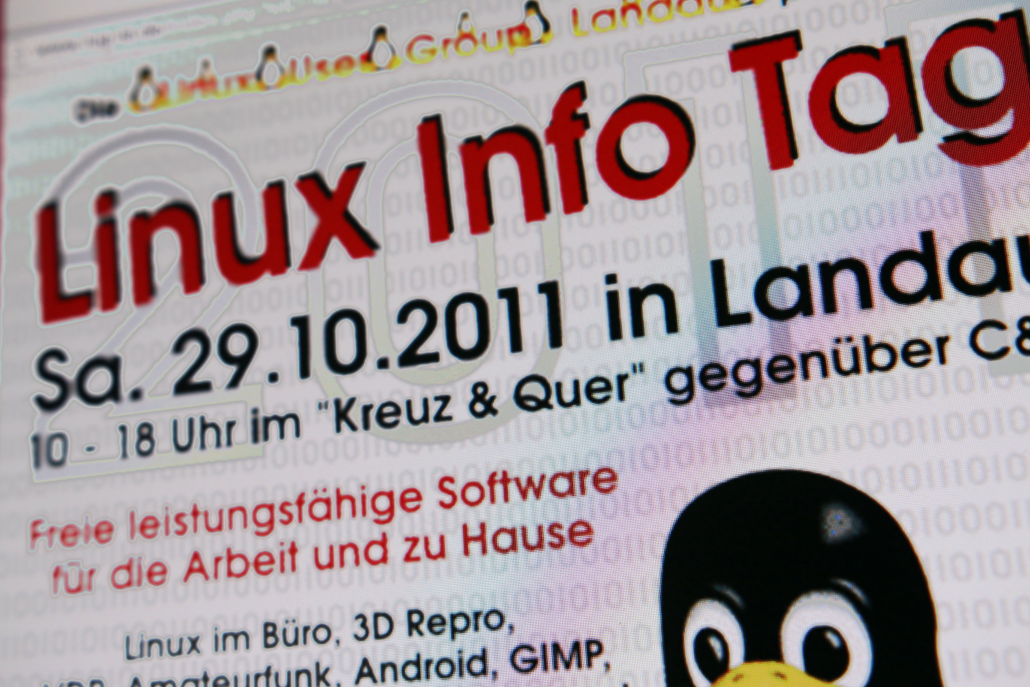 Linux Info Tag der LUG Landau/Pfalz am 29.10.