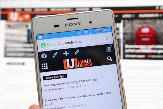 Chrome auf Android und Linux