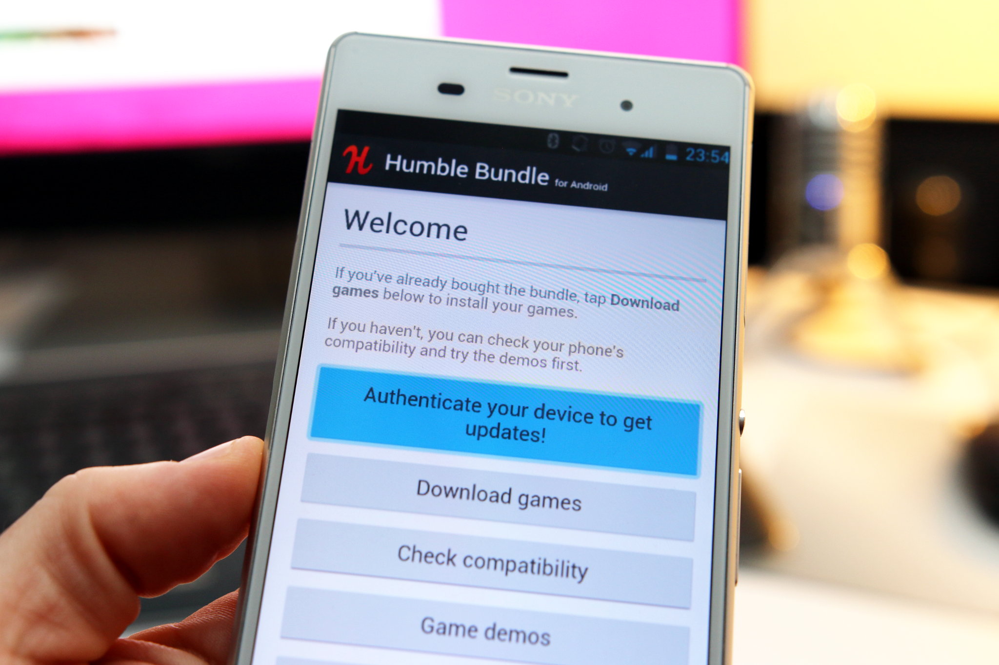 BetaTest der HumbleBundle App für Android Linux und Ich