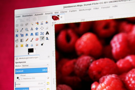 Gimp unter Arch Linux