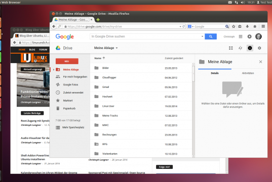 Google Drive und Linux