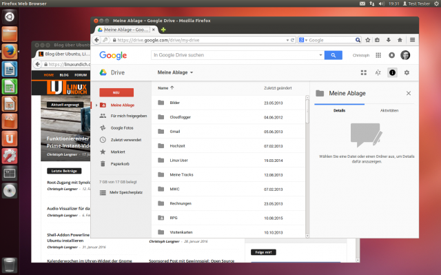 Google Drive für Linux? Nope, aber wenigstens mit Google Docs FS!