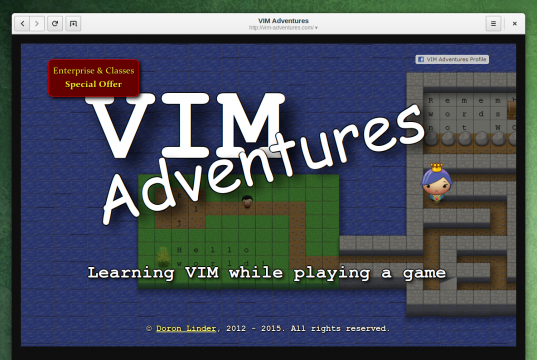 VIM Adventures im Browser