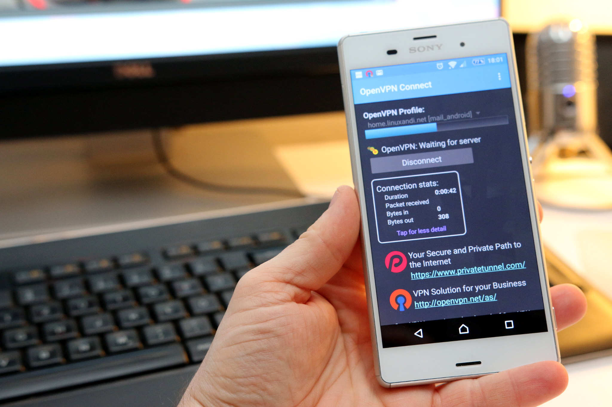 OpenVPN für Android ohne Root