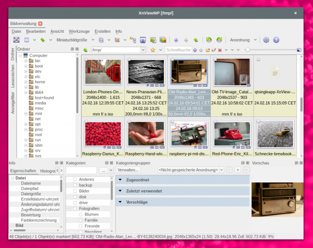 XnView MP 0.50 für Windows, Mac und Linux in neuer Version