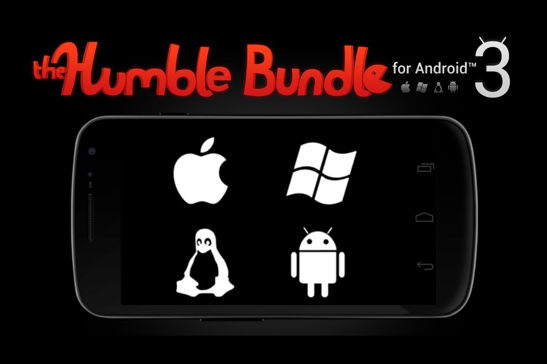 Frisch vom Tisch: Das Humble Bundle 3 für Android, Linux und Co.