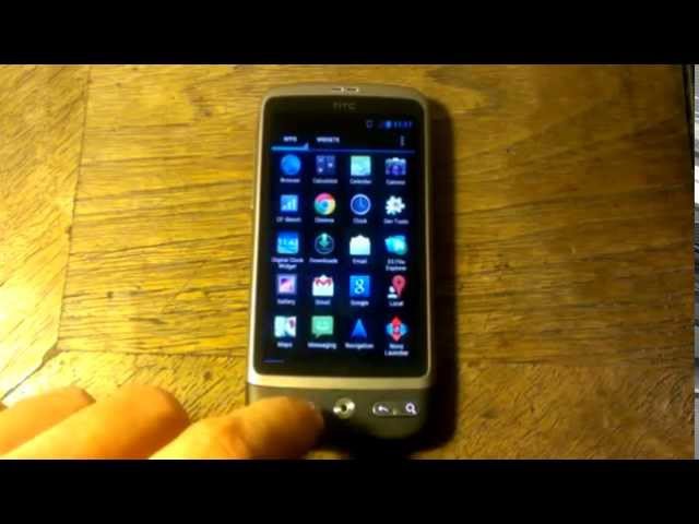 CyanogenMod 10 auf einem HTC Desire